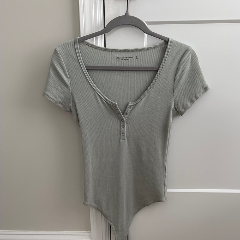 Abercrombie Short Sleeve Bodysuit